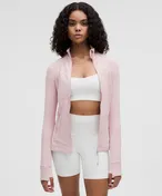 lululemon Define Jacket Nulu in Pink Haze