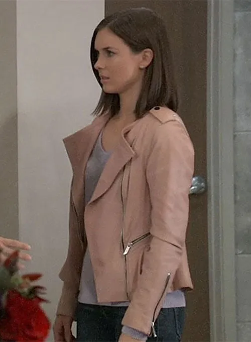 LeatherCult Katelyn MacMullen General Hospital Leather Jacket in Pink (collection sample)