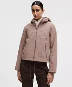lululemon Women's Cross Chill City-to-Trail Jacket in Ashen Rose