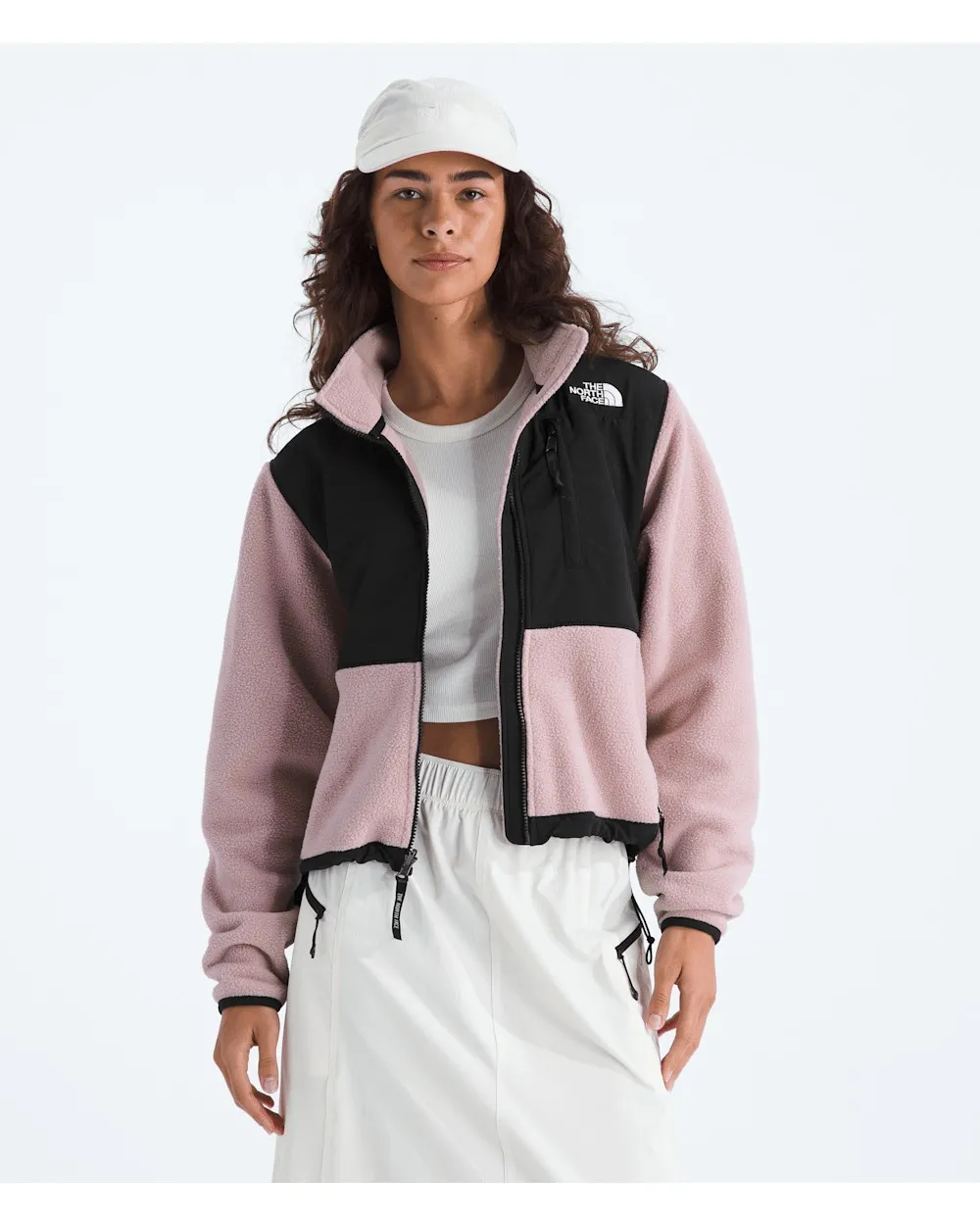 The North Face Women’s Retro Denali Jacket in Metal Pink/TNF Black