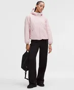 lululemon Water-Resistant Insulated Hooded Jacket in Porcelain Pink