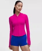 lululemon Wunder Train Full-Zip Jacket in Pink Flare