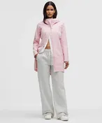 lululemon Rain Rebel Waterproof Jacket in Porcelain Pink