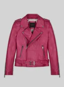 LeatherCult Gwen Stefani Leather Jacket in Pink (collection sample)