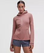 lululemon Women's Cross Chill Performance Jacket in Toasted Pink