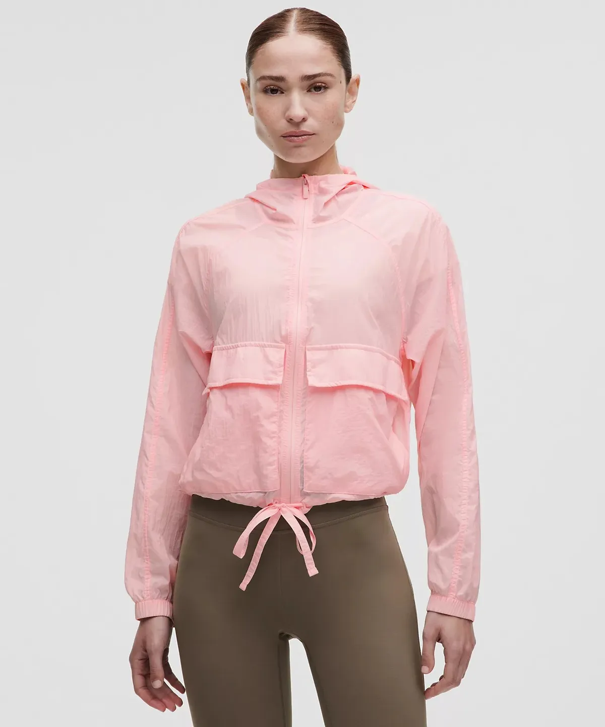 lululemon Hood-Lite Relaxed-Fit Jacket in Pink Pearl