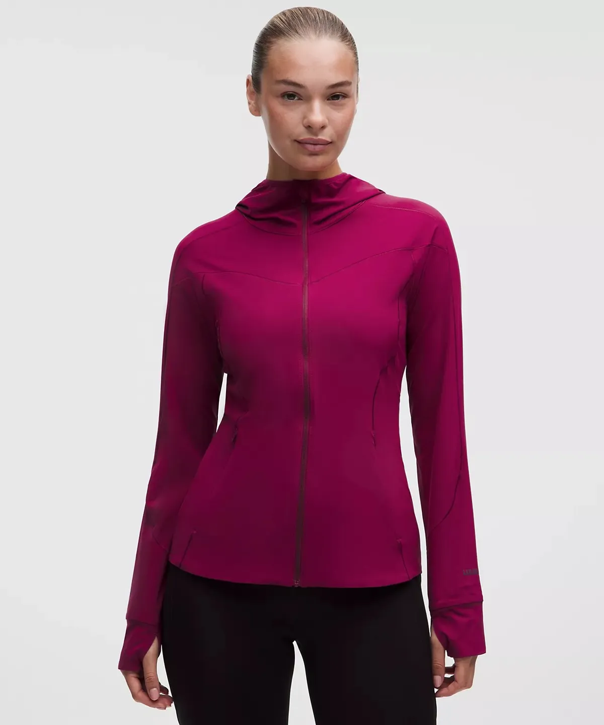 lululemon Mist Over Windbreaker in Raspberry Rave