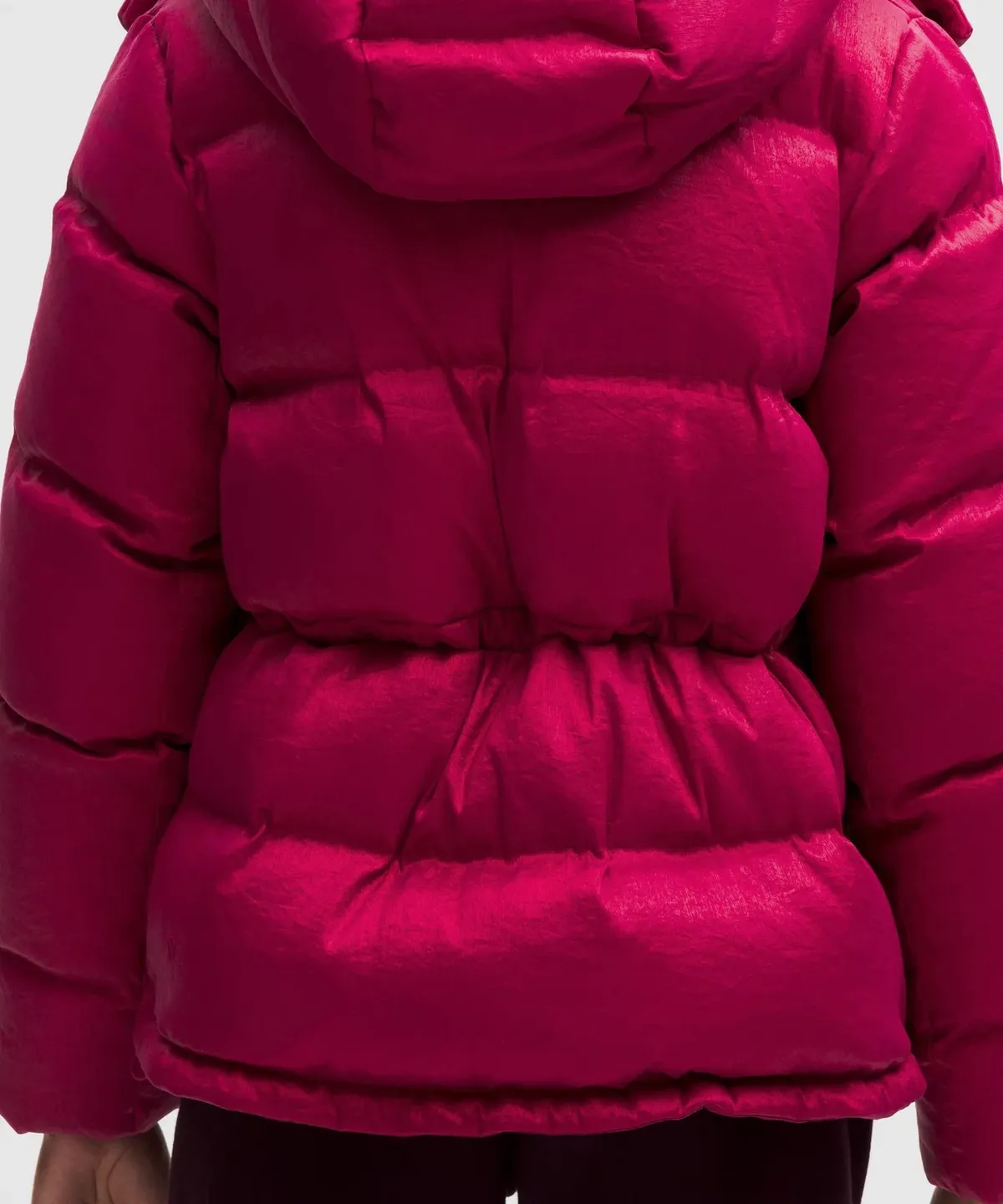Wunder Puff 600-Down-Fill Jacket Shine in Berry Rumble