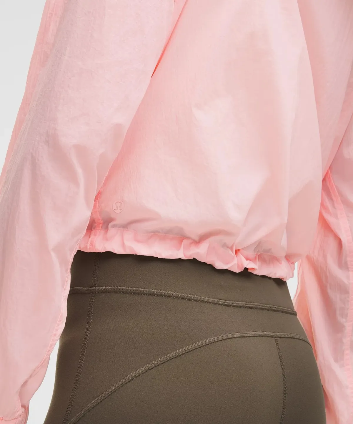Hood-Lite Relaxed-Fit Jacket in Pink Pearl