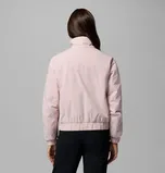 AmazeStretch Insulated Bomber Jacket in Mineral Pink