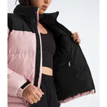 Women’s 1996 Retro Nuptse Jacket in Metal Pink / TNF Black