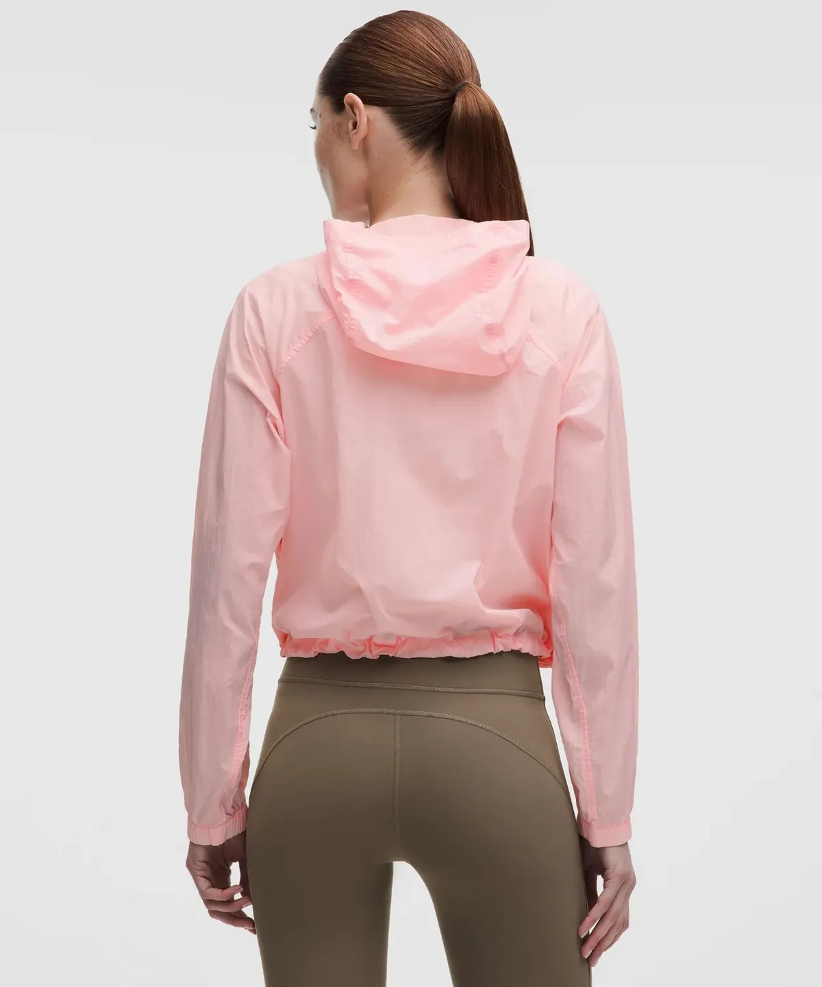 Hood-Lite Relaxed-Fit Jacket in Pink Pearl