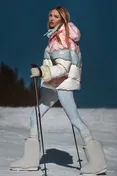 BOGNER FIRE+ICE x LoveShackFancy Vally-D Jacket in PINK CLOUDS