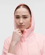 Hood-Lite Relaxed-Fit Jacket in Pink Pearl