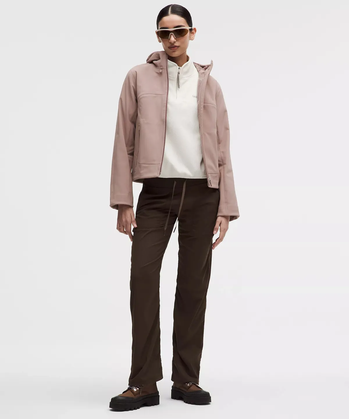 Women's Cross Chill City-to-Trail Jacket in Ashen Rose