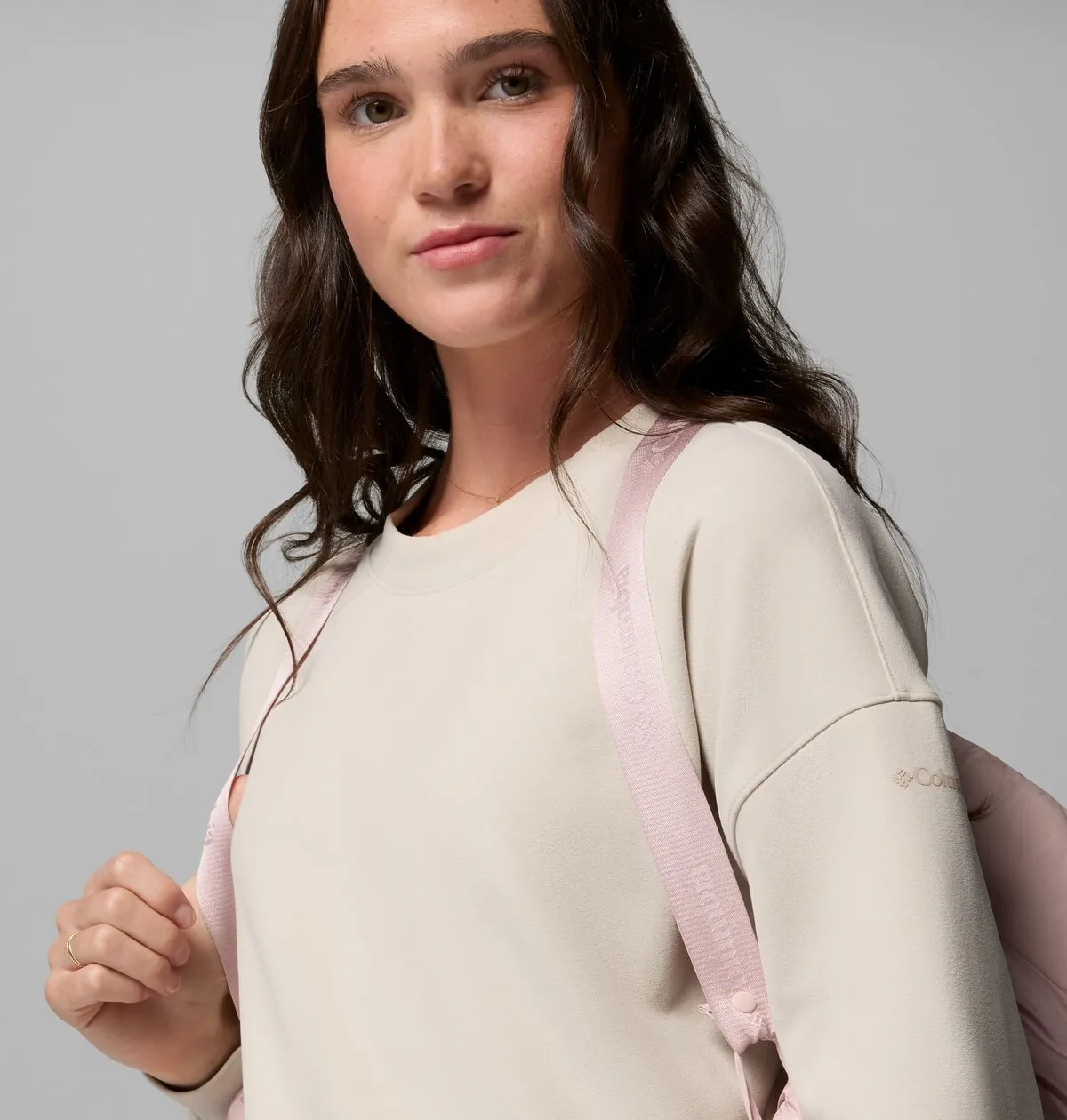 Women’s Amaze Puff Hooded Jacket in Mineral Pink