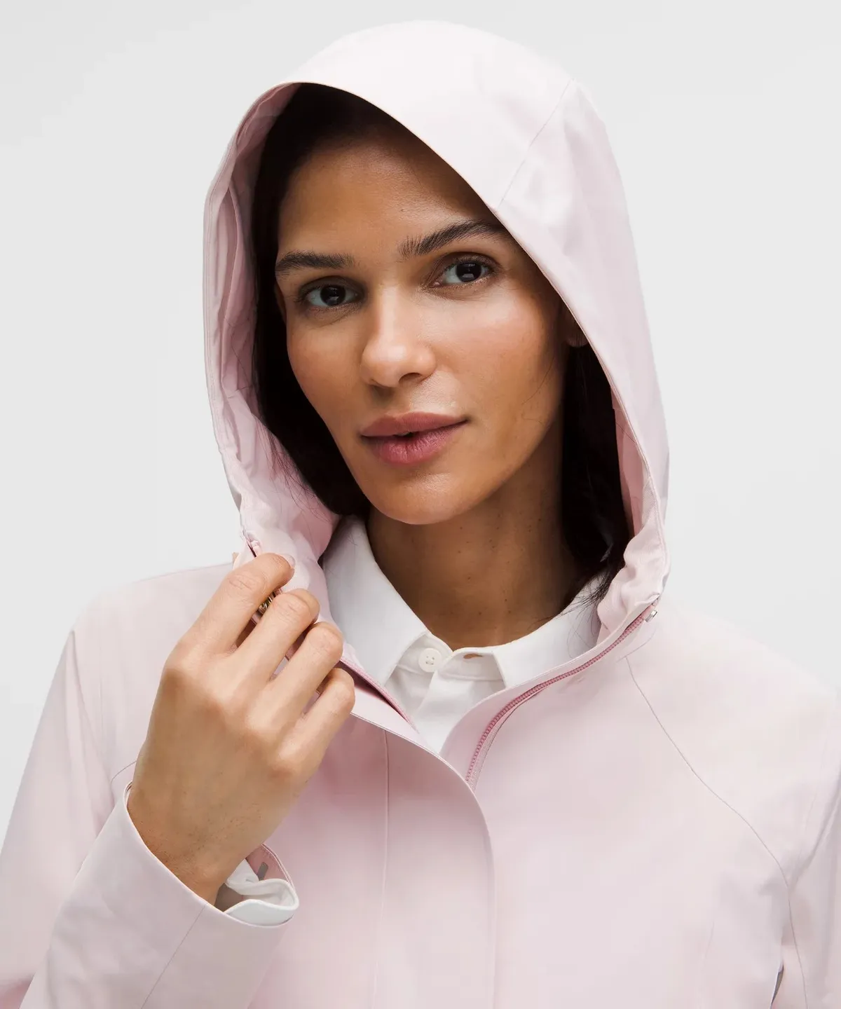 Rain Rebel Waterproof Jacket in Porcelain Pink