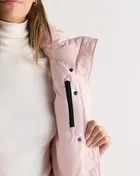 Responsible Down Puffer Jacket in Fondant Pink