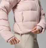 Women’s Amaze Puff Hooded Jacket in Mineral Pink