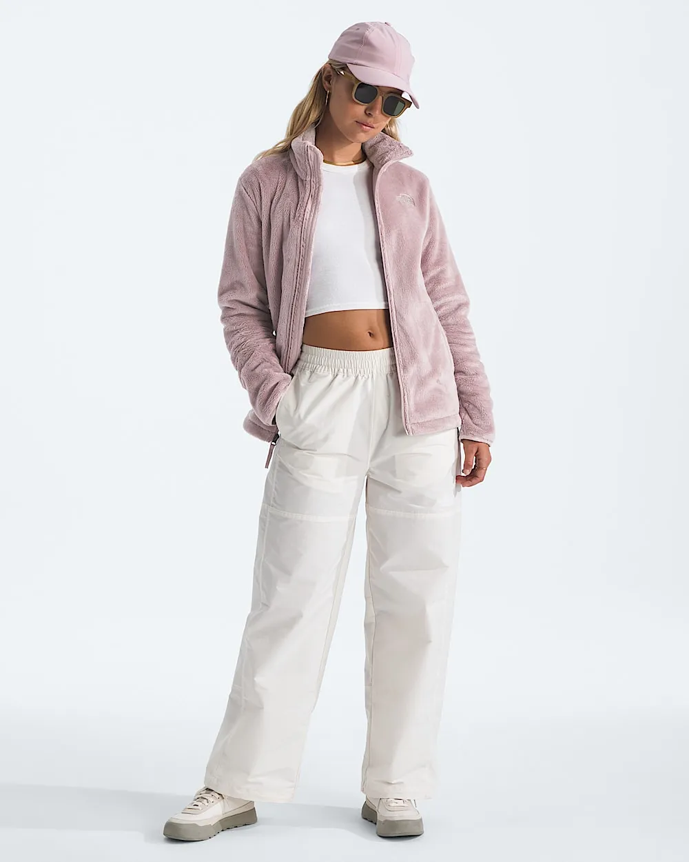 Womens Osito Jacket TNF Metal Pink HERO2