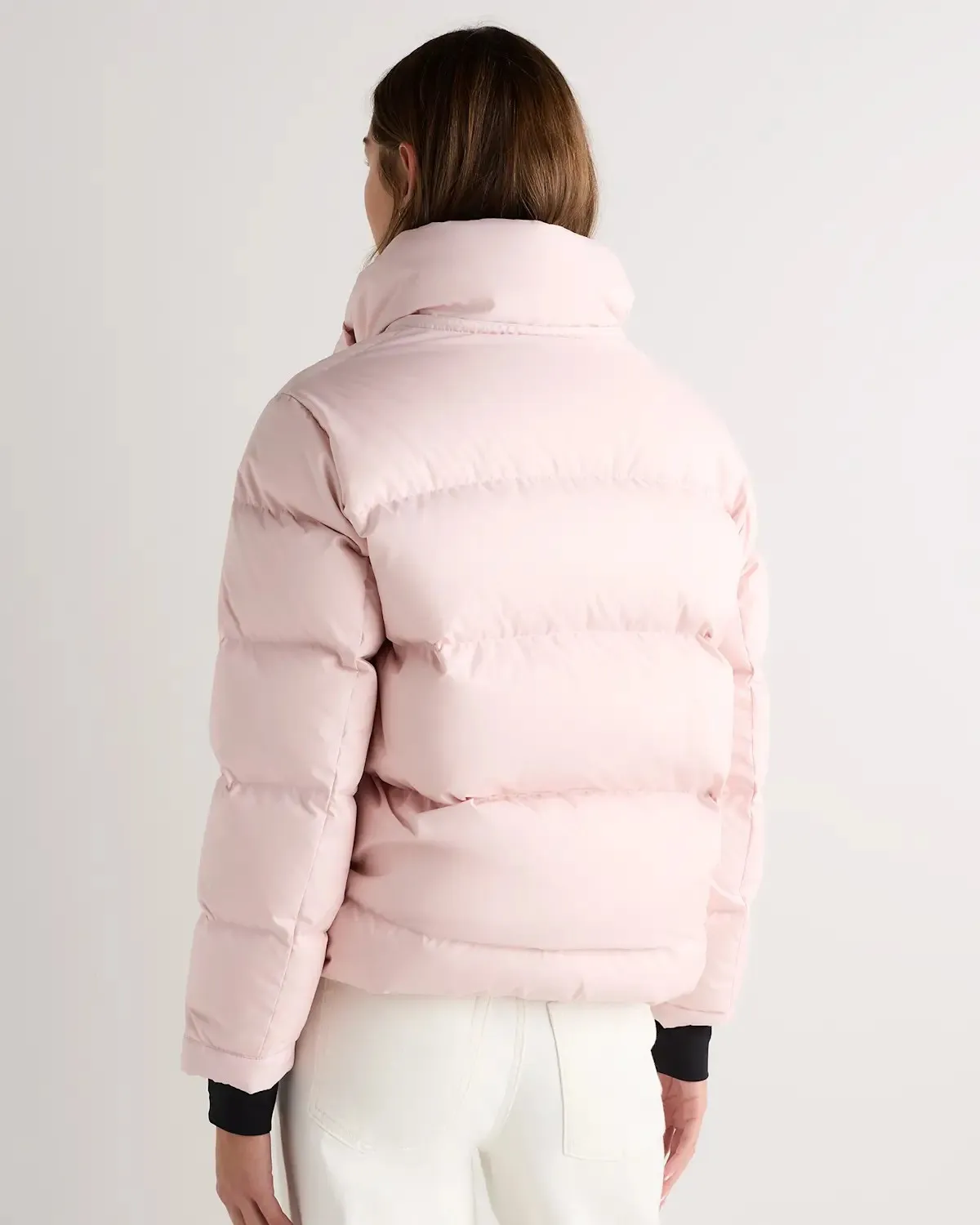 Responsible Down Puffer Jacket in Fondant Pink