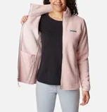 Panorama Full Zip Jacket in Dusty Pink