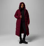 Women’s Amaze Puff Long Hooded Jacket in Mineral Pink