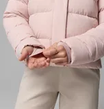 Women’s Amaze Puff Hooded Jacket in Mineral Pink