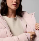 Women’s Amaze Puff Hooded Jacket in Mineral Pink