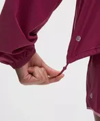 Two-Toned Track Jacket in Raspberry Rave