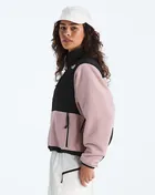 Womens Retro Denali Jacket TNF Metal PinkTNF Black MODEL34
