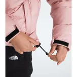 Women’s 1996 Retro Nuptse Jacket in Metal Pink / TNF Black
