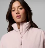 AmazeStretch Insulated Bomber Jacket in Mineral Pink