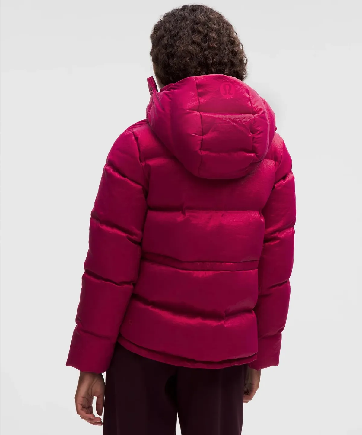 Wunder Puff 600-Down-Fill Jacket Shine in Berry Rumble
