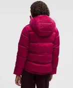 Wunder Puff 600-Down-Fill Jacket Shine in Berry Rumble