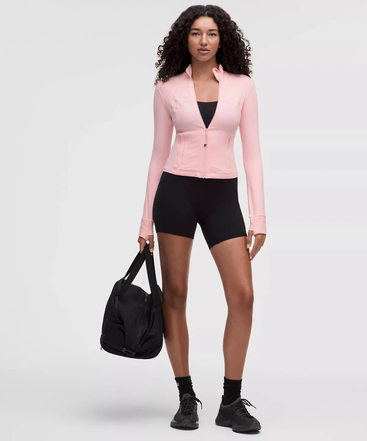 Define Cropped Jacket Nulu in Pink Pearl