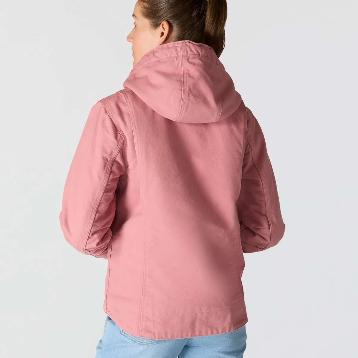 Women's Iconic Washed Duck Sierra Jacket in Rose Tint