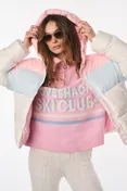 BOGNER FIRE+ICE x LoveShackFancy Vally-D Jacket in PINK CLOUDS